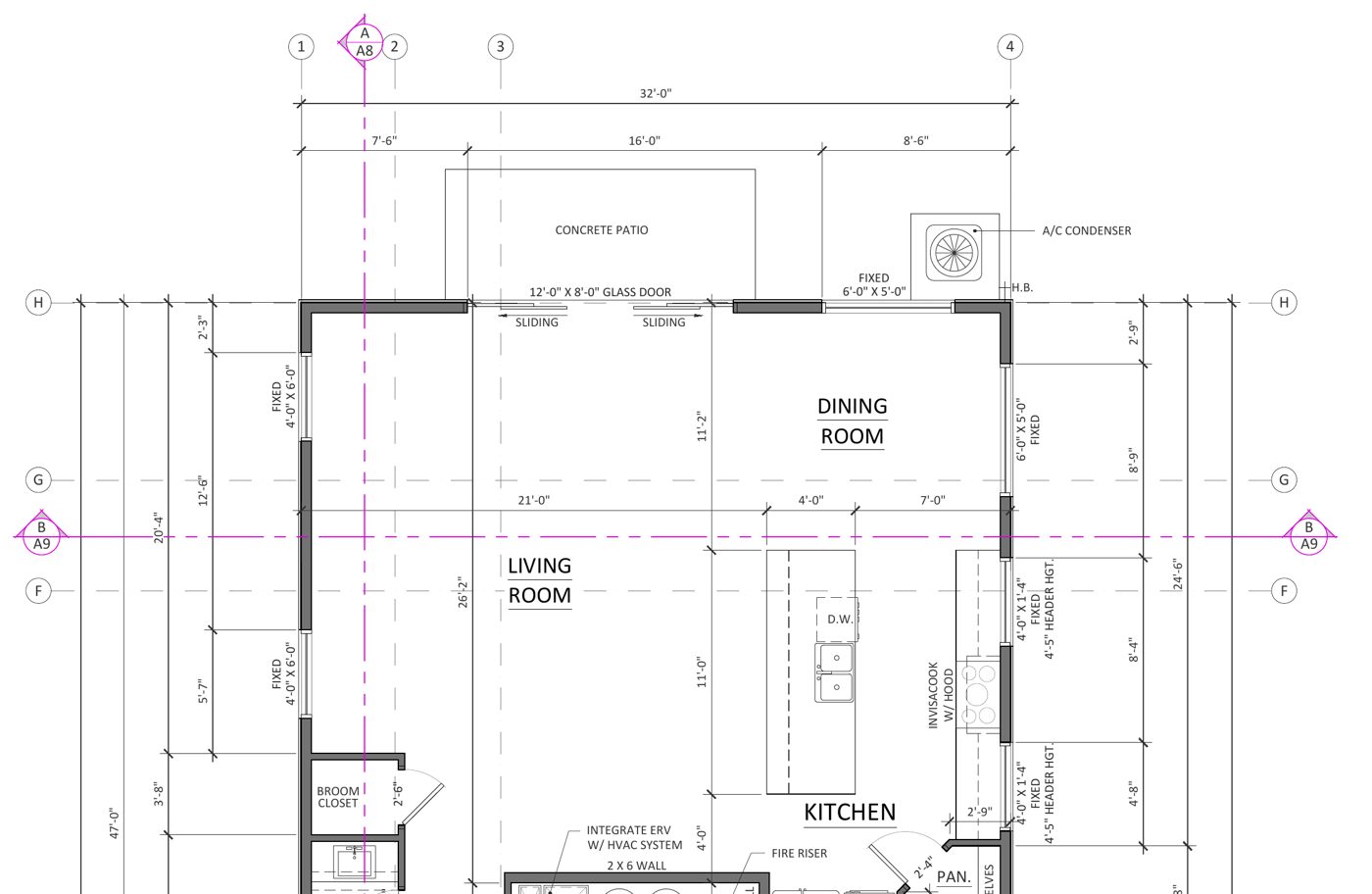 Sheet A3, main floor plan